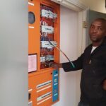 LED screen Mains installation